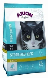Arion Original Weight Control Cat Sterilised Chicken 7.5