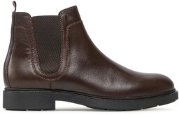 Sztyblety Tommy Hilfiger Elevated Rounded Lth Chelsea FM0FM04183