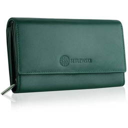 Portfel damski BETLEWSKI BPD-SS-12 ZIELONY