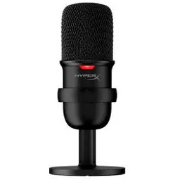 HyperX SoloCast Przewodowy Pojemnościowy Czarny Mikrofon