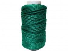 Sznurek ozdobny 100g/50m TRES zielony /SZOZZIE/10DAG/