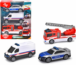 Dickie Toys, SOS Pojazdy ratunkowe 3 pak