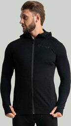 STRIX Rozpinana bluza z kapturem MERINO