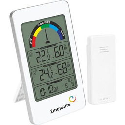 Stacja pogody elektroniczna RCC czujnik termometr higrometr