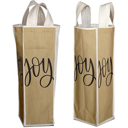 Bonamaison Bawełniana torba na wino z nadrukiem cyfrowym,