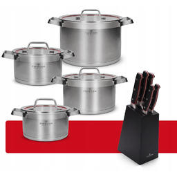 Zestaw garnków 8 el. Klassiker Blok z zestawem