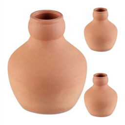 Relaxdays Ollas, zestaw 3 szt., 550 ml, gliniany