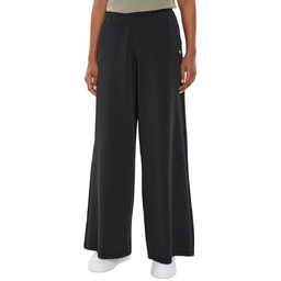 GUESS Czarne damskie spodnie dresowe Olympe Wide Leg