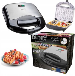 Gofrownica Gofry Na 2 Gofry Ceramiczna Powłoka Nie