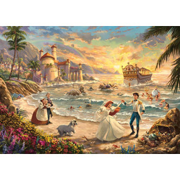 Puzzle 1000 elementów Ariel Mała Syrenka Disney Celebration