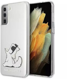 Karl Lagerfeld KLHCS21MCFNRC S21+ G996 hardcase transparent Choupette