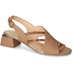 Sandały Boccato 1471/K01 Camel lico