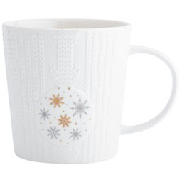 Kubek porcelanowy biały 360 ml