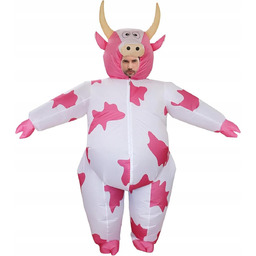 Kostium Krowy Nadmuchiwany Strój Krowa Przebranie Halloween