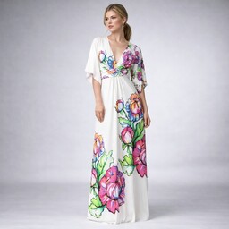 Pakamera Magdalena Maxi Flower - suknia ślubna