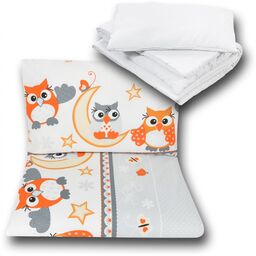 Pościel 135x100 do łóżeczka 140x70 poszewki z wypełnieniem