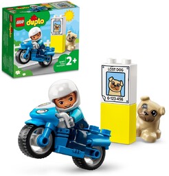 LEGO DUPLO - Motocykl policyjny (10967) KLOCKI PREZENT