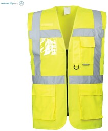 S476 - Kamizelka ostrzegawcza Executive - żółty XS