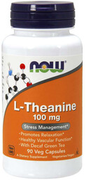 NOW L-Theanine 100mg 90vegcaps