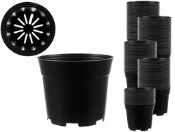 100 Sztuk Doniczka 2L Produkcyjne Doniczki do Ziemi