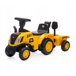 Milly Mally Pojazd jeździk Cat Tractor z przyczepką