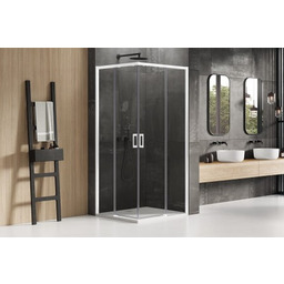 New Trendy Prime White kabina prysznicowa drzwi lewe