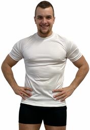 GOLF NANO T-shirt krótki rękaw .męskie .M .biały