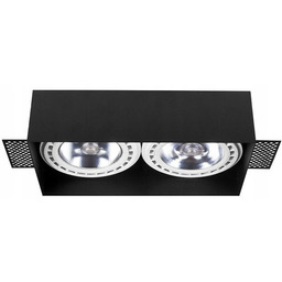 Oczko Sufitowe Mod Plus Czarny 2xGU10 ES111 Oprawa