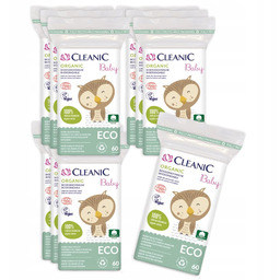 Cleanic Baby ECO Organic Płatki bawełniane dla niemowląt