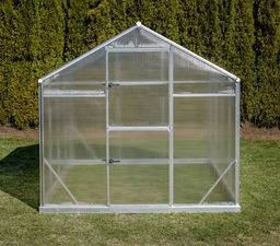 Szklarnia Sanus L-5 wymiar 2,2x2,2m H=2,10m 4,8m2 poliwęglan