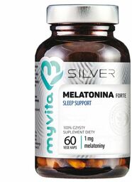 Melatonina FORTE 1 mg MyVita SILVER PURE, Kapsułki