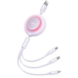 Baseus USB 3w1 Bright Mirror 2 micro USB