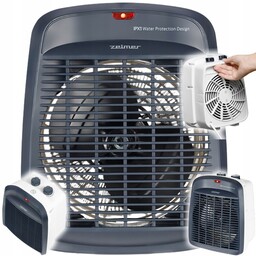 Wentylator Termowentylator Zelmer 2000W Regulacja Grzanie Chłodzenie