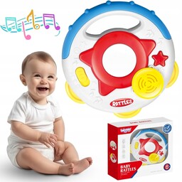 Woopie Baby Interaktywny Tamburyn Zabawka Muzyc