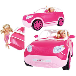 Simba, samochód dla lalek Glam SUV, Zestaw