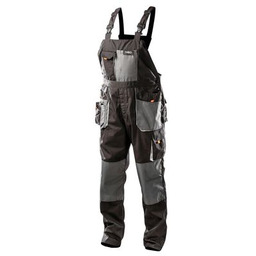 Spodnie robocze na szelkach, rozmiar XXL / 58