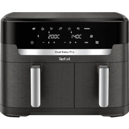 Frytkownica beztłuszczowa Air fryer TEFAL EY942HE0 Dual EASY