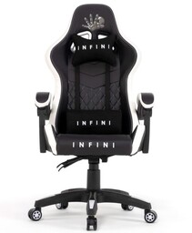 Fotel Gamingowy Gracza Infini Five White