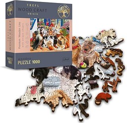 Trefl  Puzzle Psia Przyjaźń  1000 Elementów,