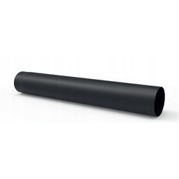 Rura Kominowa Czarna Gruba 2MM Fi 180mm 1m