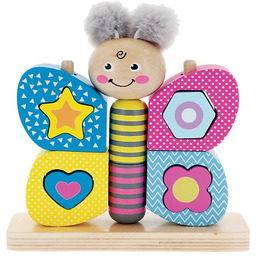 Trefl, Zabawka drewniana - Hi Butterfly, 61702