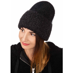 Czapka zimowa damska czarna