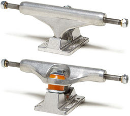 traki set INDEPENDENT POLISHED MID TRUCKS Silver