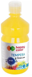 Farba tempera Premium 500ml żółta HAPPY COLOR -