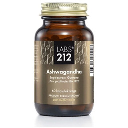 Labs212 Ashwagandha suplement diety 60 wege kapsułek