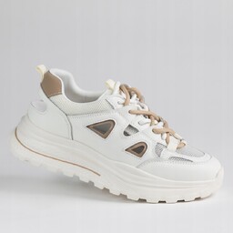 Buty sportowe damskie skóra naturalna GOODIN GD-XF-197 beżowe