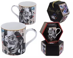 KUBEK PORCELANOWY CARMANI Salvador Dali by Loui Jover