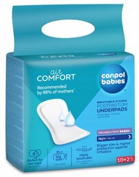 CANPOL BABIES Oddychające podkłady poporodowe na noc 78/001,
