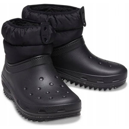 Damskie Buty Zimowe Ocieplane Śniegowce Crocs Classic Neo