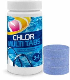 Chlor Tabletki Multi Gamix 1kg 200g